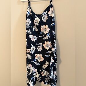 Banana Republic Navy Dress with White Trim